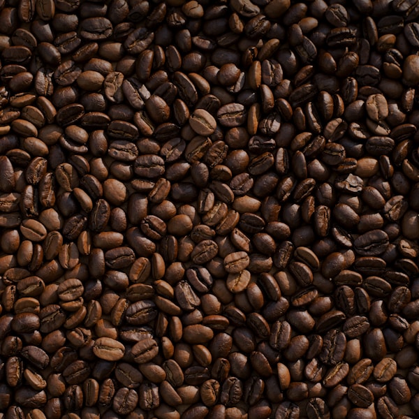 Roasted coffee beans